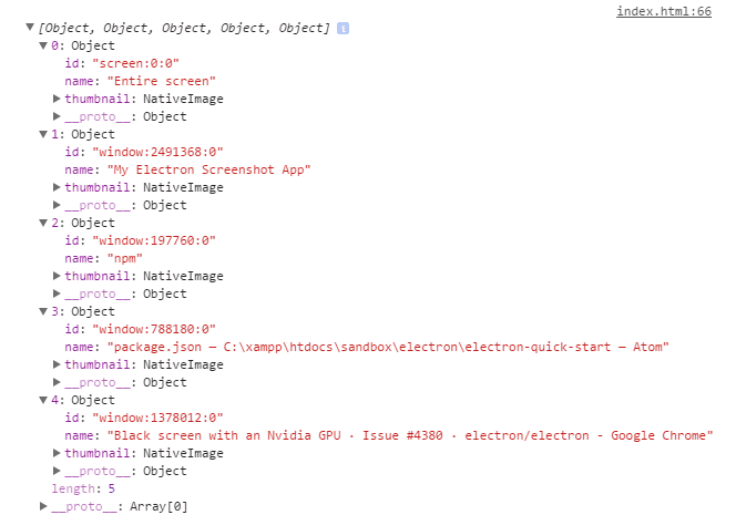 列出铬和Electron的来源