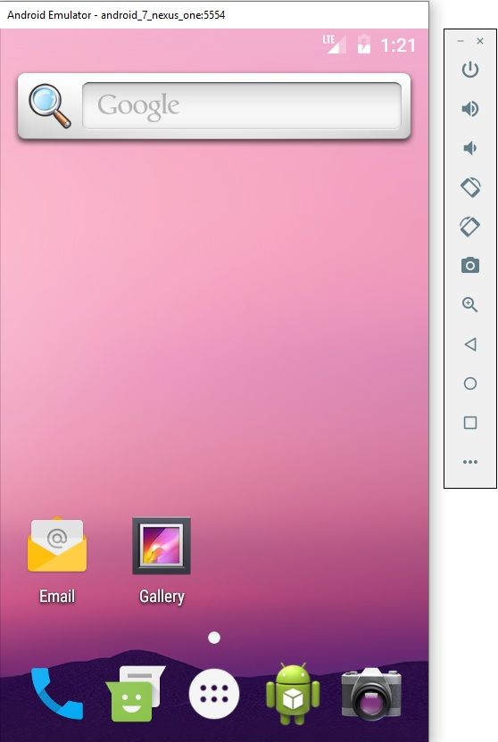 Android模拟器7