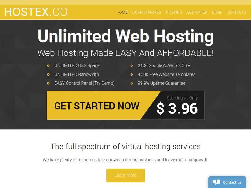Hostex高级托管模板Joomla