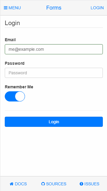 Mobile Angular UI框架