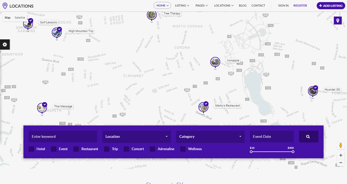 Locations高级目录模板