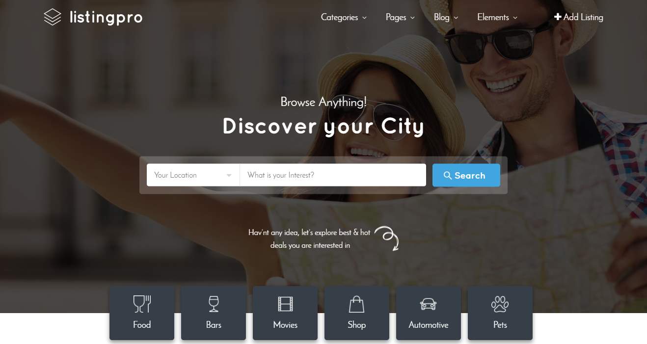 Listing Pro Premium Directory模板
