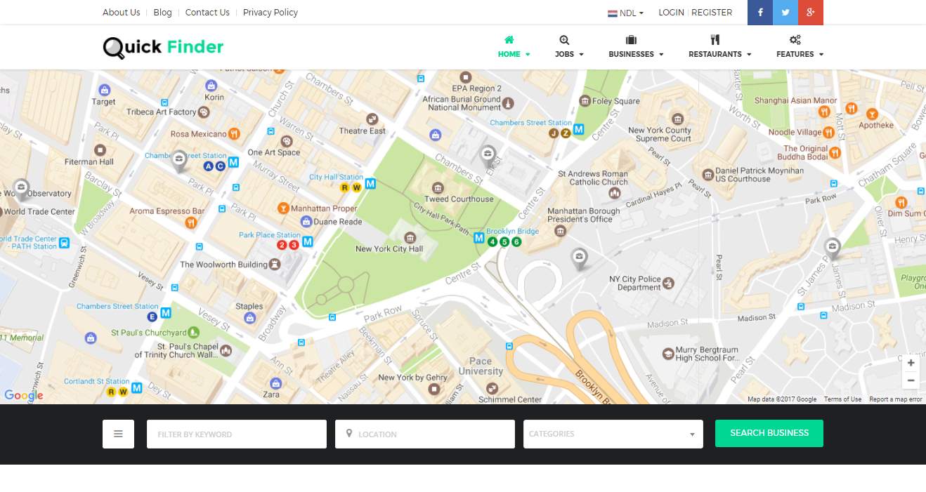 QuickFinder高级目录模板