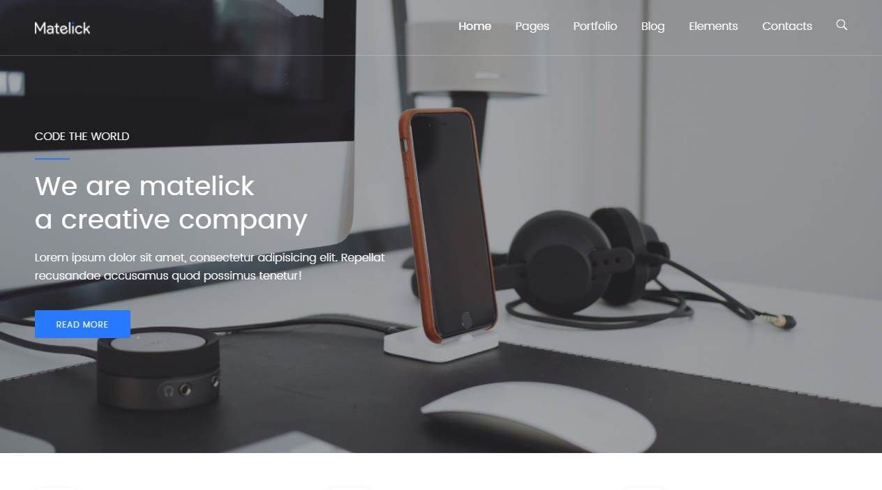 Matelick优质Material企业模板