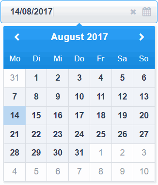 RC Datepicker