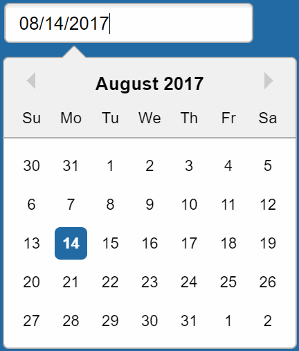 Hackerone的React Datepicker组件