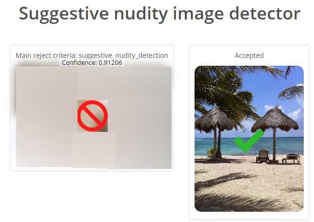 PicPurify图片提示