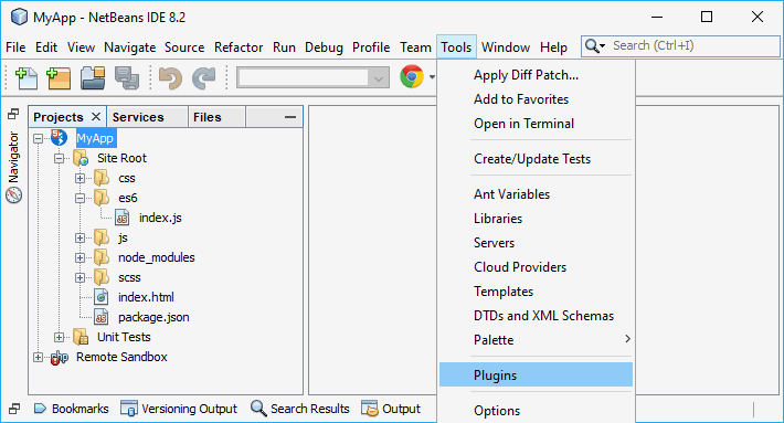NetBeans插件管理器如何打开