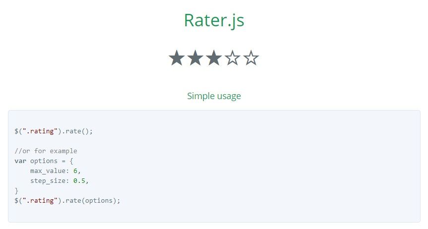 Rater.js