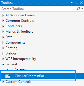 圆形进度栏组件