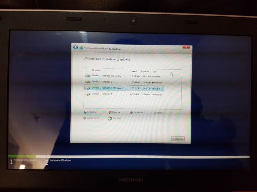 Medion安装Akoya Windows