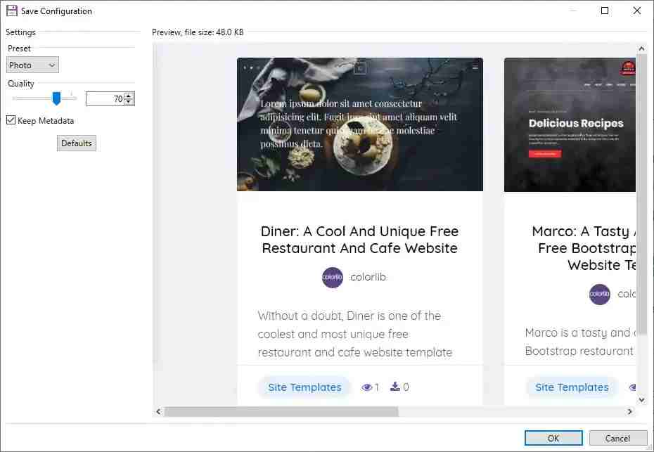 将图像保存为WebP格式Paint.net