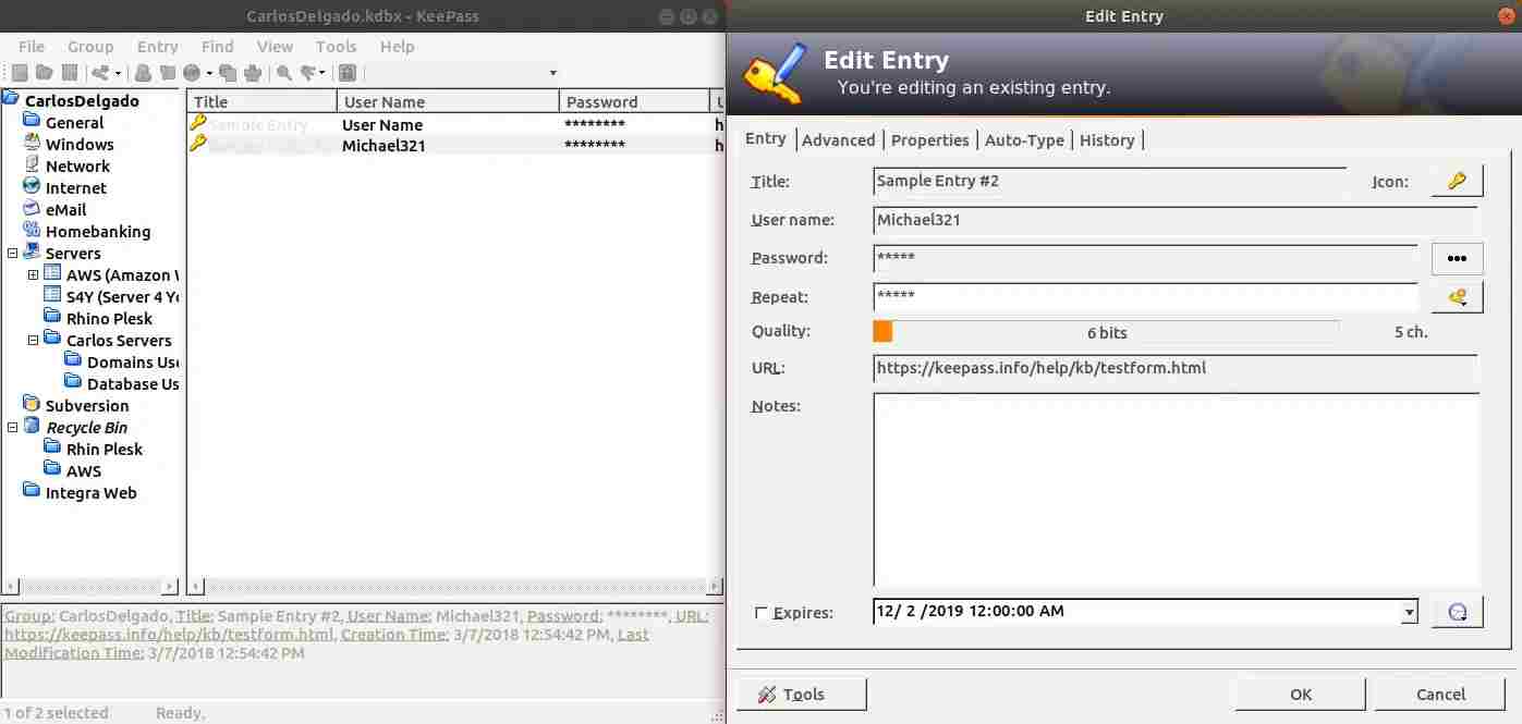 KeePass2 Ubuntu预览版