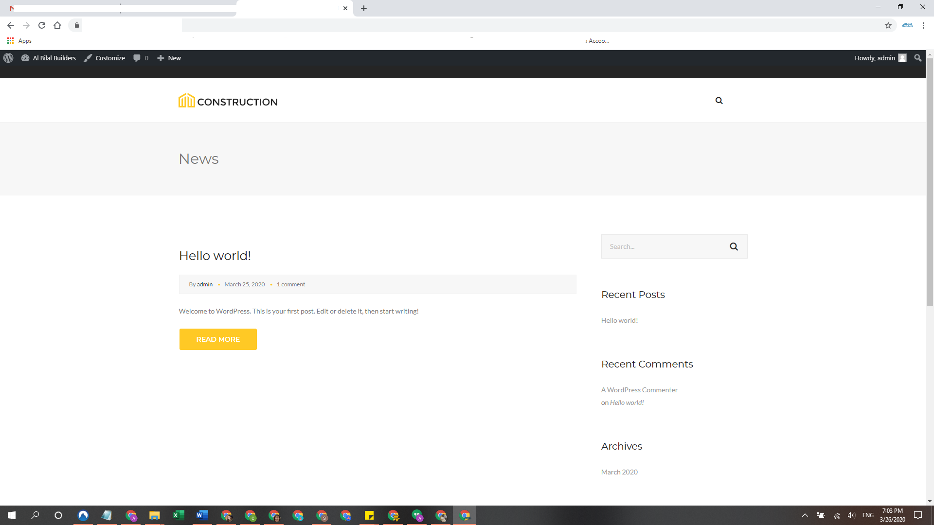 这里的WordPress主题有什么问题吗？