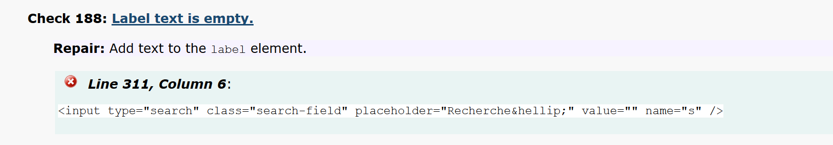 WordPress标签文字为空