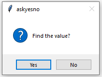 Python Tkinter – MessageBox小部件6