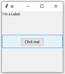 Python Tkinter中的place()方法1
