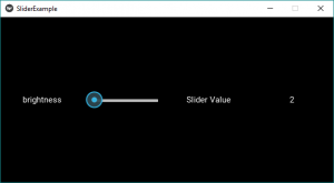 Python Kivy中的滑块小部件1