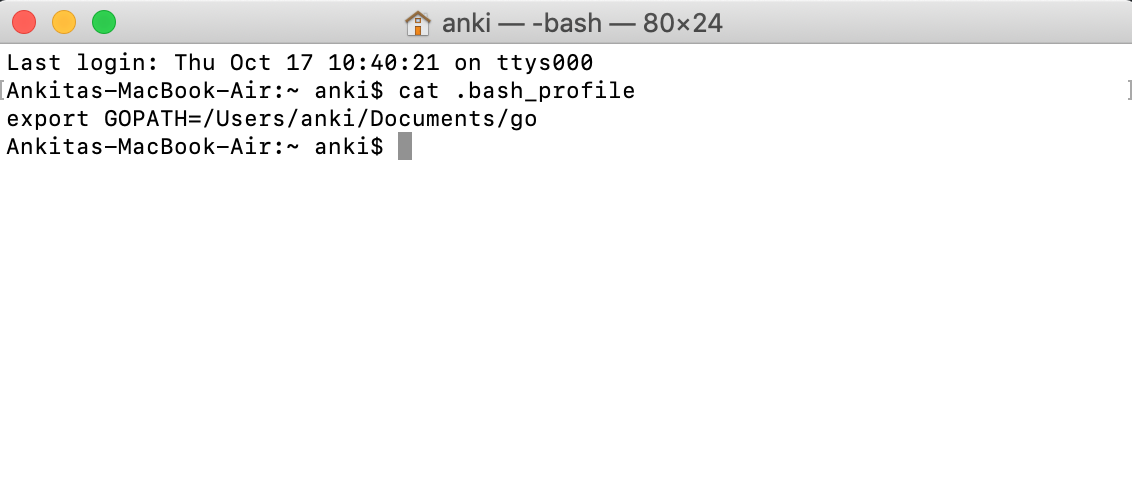 如何在MacOS上安装Golang？9