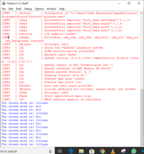 Python使用.kv文件的kivy下拉列表2