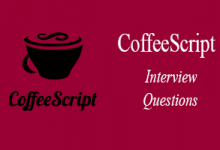 史上最全的CoffeeScript面试题和答案合集-srcmini