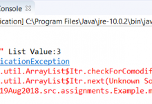Java中的ConcurrentModificationException-srcmini