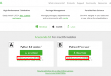 在Mac OS X上安装Anaconda-srcmini