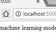 将机器学习模型转换为Python中的API-srcmini