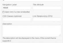 为每个菜单项添加额外的字段-srcmini