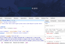 WP删除社交菜单页脚-srcmini