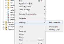 如何在Windows中使用命令提示符执行symfony 3命令-srcmini