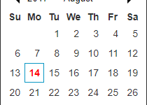 十大最佳开源ReactJS Datepicker组件-srcmini