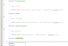 如何在NetBeans中自动为PHP类创建getter和setter-srcmini