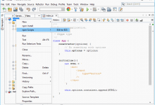如何在NetBeans中使用Babel将ES6 JS自动转换为ES5-srcmini