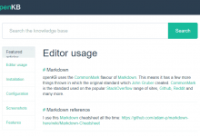 5个最好的Node.js的开源自托管Web Wiki应用程序-srcmini