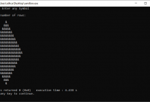 如何用C语言打印带有星号或自定义字符的菱形图案-srcmini