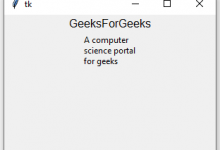 Python Tkinter–Message消息小部件用法-srcmini