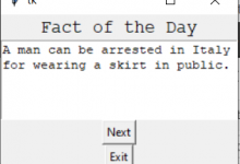 Python Tkinter–文本小部件用法示例-srcmini