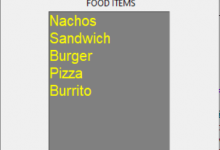 Python Tkinter–ListBox小部件-srcmini