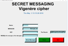 Python使用Tkinter进行消息编码和解码-srcmini