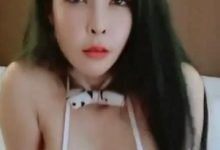 极品嫩模身穿奶牛内衣，火爆身材单男前后两洞双开-srcmini