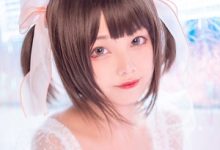 推特优质cos《蜜汁猫裘》绝对领域写真-srcmini