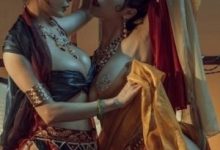 斗鱼超人气美女模特（秋和柯基）最新写真集，秋和柯基首次挑战敦煌风格呈现飞天之美！[73V-38G]-srcmini