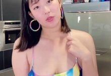 留学生欧祖儿的高跟鞋+长裙，让你在厨房赢得男同学的P站审美高分！-srcmini