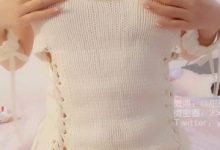 电报萌白酱纯欲白色毛衣高清1V624M太顶了-srcmini