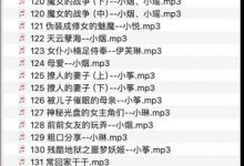 优质资源站步非烟有声小说13季合集92G耳骚宝藏-srcmini